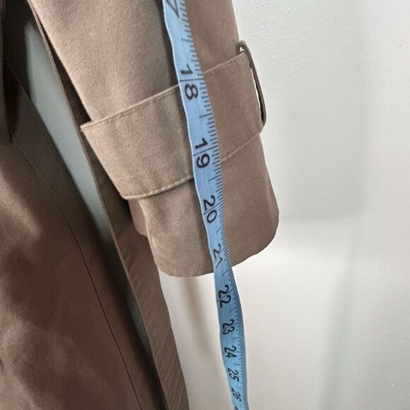 Vintage Weather Master Womens Trench Coat with removable liner timeless Khaki - Picture 13 of 16